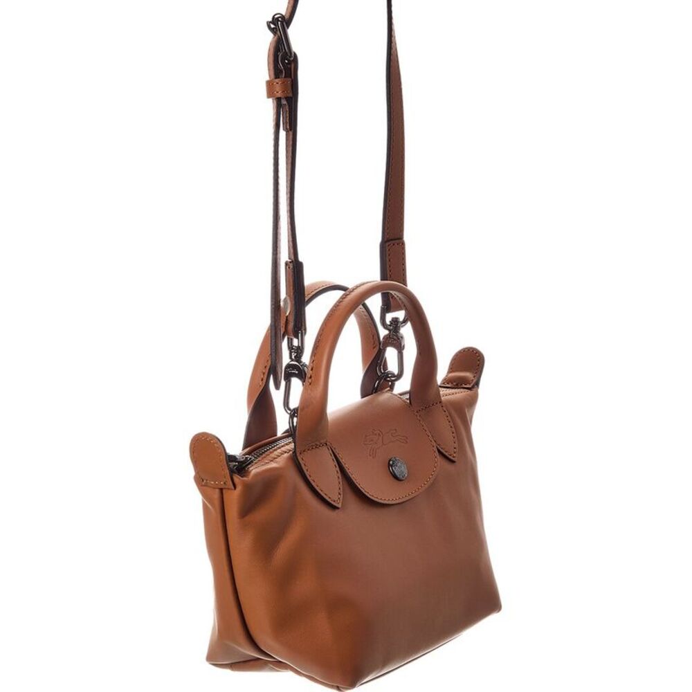 Longchamp Le Pliage Xtra Xs Leather Handbag - Picture 3 of 3
